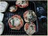 Grilled Eggplant (Aubergine) Parmesan. Recipe by Grooved Pavement