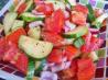 Tomato, Cucumber and Red Onion Salad. Recipe by Little Bee