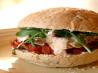 Basil Grilled Chicken Sandwiches With Red Pepper Relish. Recipe by LAURIE