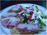Ham & Cheese Baguette Toast