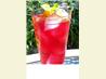 Hibiscus & Rose Hip Iced Tea With Cranberry Juice