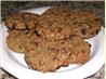 Peanut Butter and Chocolate Chunk Oat Cookies (No Flour)