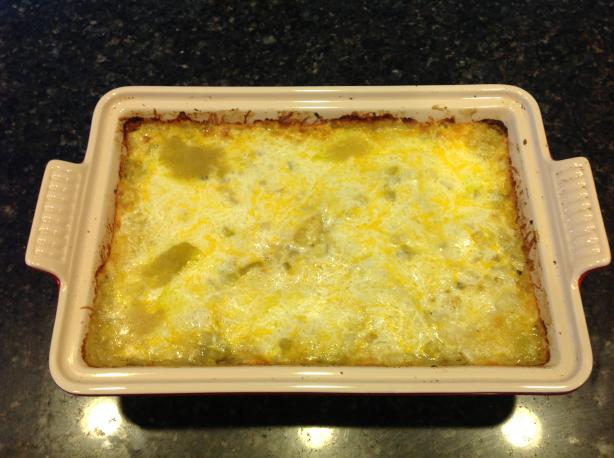 Mexican-Style Green Chile Chicken Casserole. Photo by radioactivemama