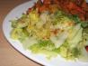 Rosy Garlic Sauteed Cabbage