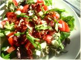 Tomato and Bacon Salad in Bibb Lettuce Cups