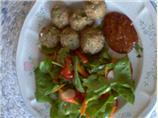 Healthier Turkey Meatballs W/Dipping Sauce