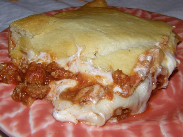 Mom's Upside-Down Pizza. Photo by mydesigirl