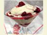 Blueberries or Raspberries With Cream