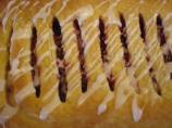 Almond-Raspberry Jalousie