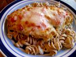 Chicken Parmesan Alfredo. Photo by ktenille