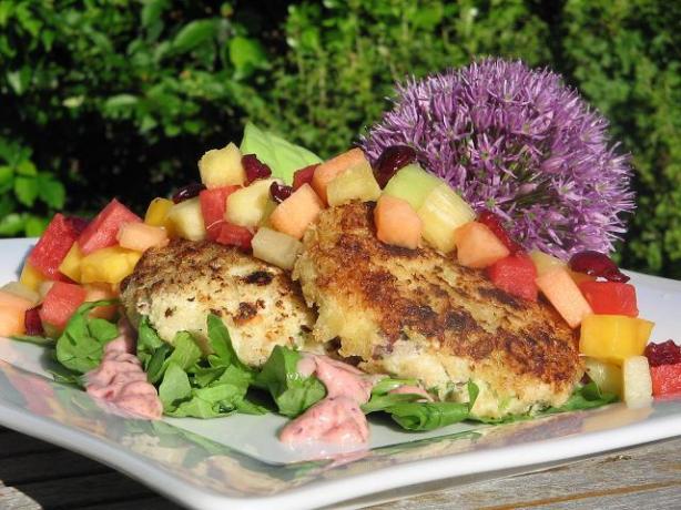 Cranberry Crab Cakes. Photo by The Flying Chef