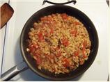 My Shrimp and Rice Skillet for One