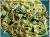 Linguine W/ Creamy Zucchini Sauce