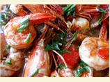 Quick and Easy Skillet Curried Shrimp and Bell Pepper