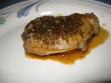 Pork Chops Braised in White Wine