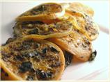 Grilled Orange Flounder