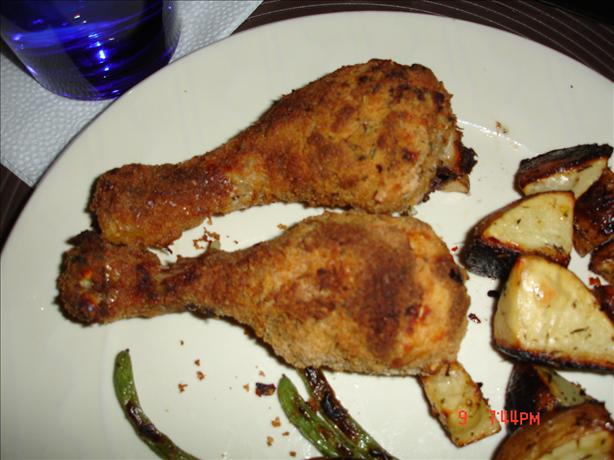 Best Ever Spicy Oven-Fried Chicken - Southern. Photo by KissaK1