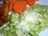 Lemony Lima Beans With Parmesan