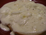 Decadent Creamed Eggs on Toast