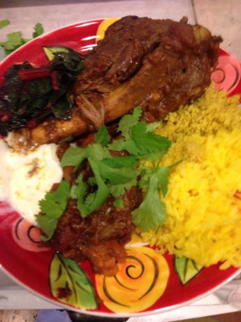 Middle Eastern-Style Lamb Shanks. Photo by Favoo