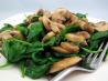 Sauteed Spinach With Mushrooms. Recipe by southern_gal12000