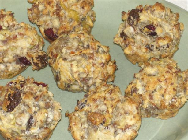 Sausage Balls With Apples and Craisins. Photo by Chef Kelli