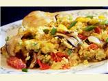 Veggie Cheddar Scrambled Eggs