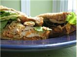 Chicken Sandwiches With Carrot-Ginger Slaw