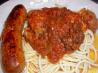 Mom's Spaghetti Sauce With Sausage