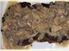 Burger Elegance With Mushroom Sauce. Recipe by raisdbywolvz
