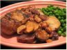 Russian Pork Chops and Potatoes in Sour Cream Sauce