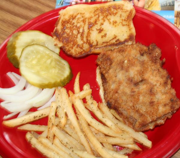 Fried Pork Tenderloin Sandwich (A Midwest Favorite). Photo by jrtfan