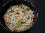 Chinese Style Noodle and Pork Soup
