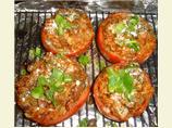 Easy Roasted Stuffed Tomatoes