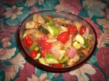 Easy Eggplant & Pasta Skillet Recipe