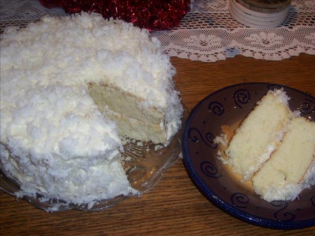 State Fair Winning Coconut Cake. Photo by Hill Family