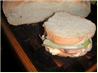 Egg and Ham Sandwich (England)