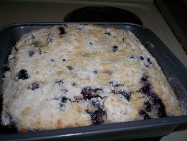 Blueberry Crumble Cake. Photo by DJ Sliver