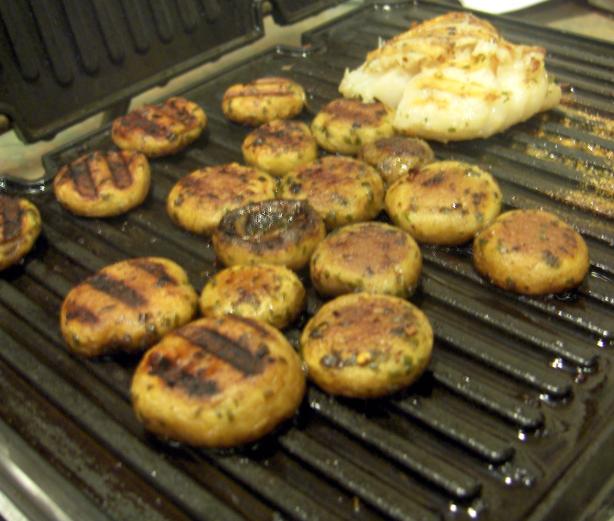 Italian Grilled Mushrooms. Photo by Derf