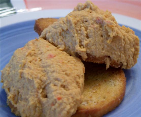 Roasted Red Pepper Hummus. Photo by Mr. Ladypit