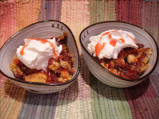 Easy Strawberry Crisp. Photo by Montana Heart Song