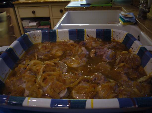 Pork With Apricot Glaze. Photo by Perfect Pixie