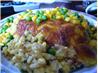 Curried Salmon and Rice Slice