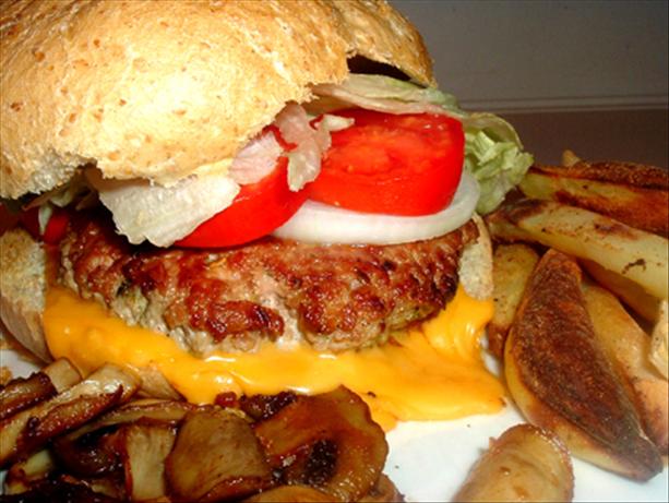 Spicy Grilled Turkey Burgers. Photo by Bergy