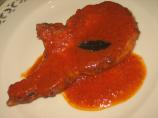 Pork Chops in Tomato Sage Sauce