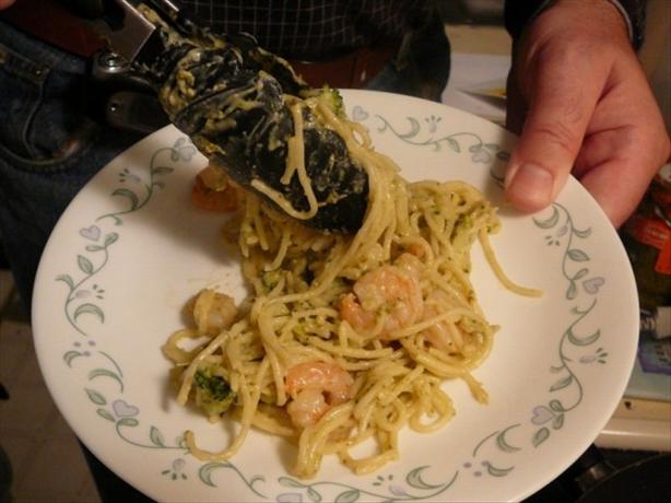 Pasta and Shrimp. Photo by BLUE ROSE