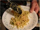 Pasta and Shrimp