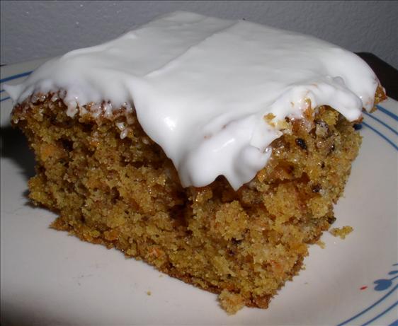 Nutty Carrot Cake. Photo by Color Guard Mom