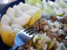 Chicken, Gorgonzola, & Pear Salad