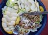 Chicken, Gorgonzola, & Pear Salad